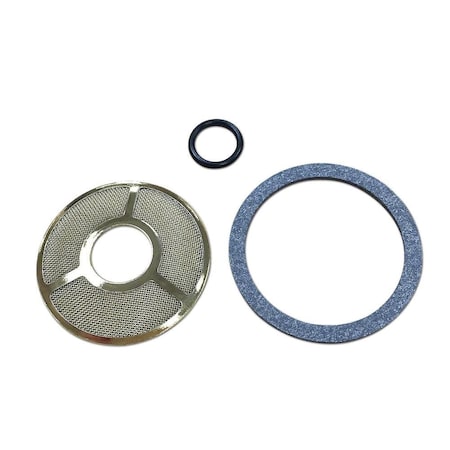 Aftermarket JDS2583 Carburetor Fuel Strainer Screen, Gasket and Oring Fits John Deere JDS2583-STR